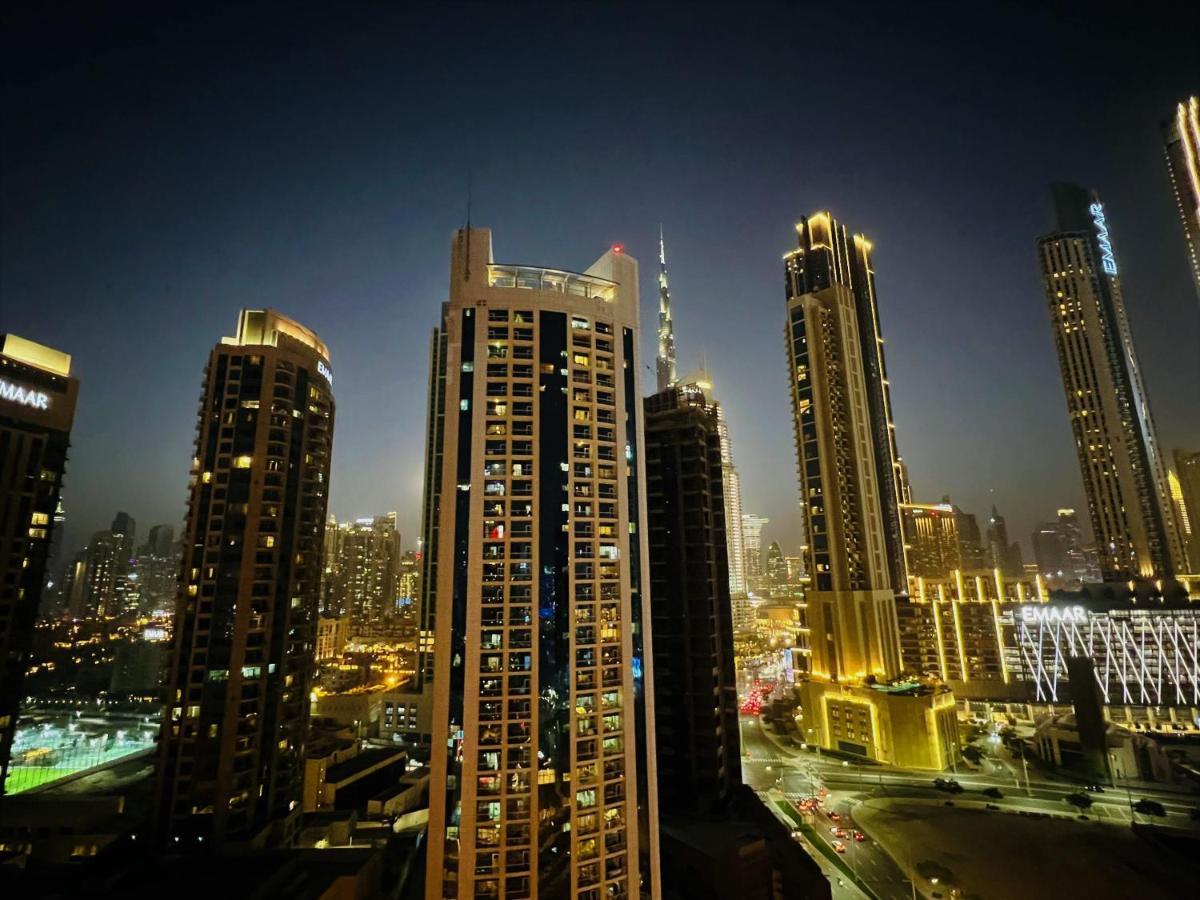 Urban King Bed With Burj Khalifa View & Dubai Mall Zewnętrze zdjęcie